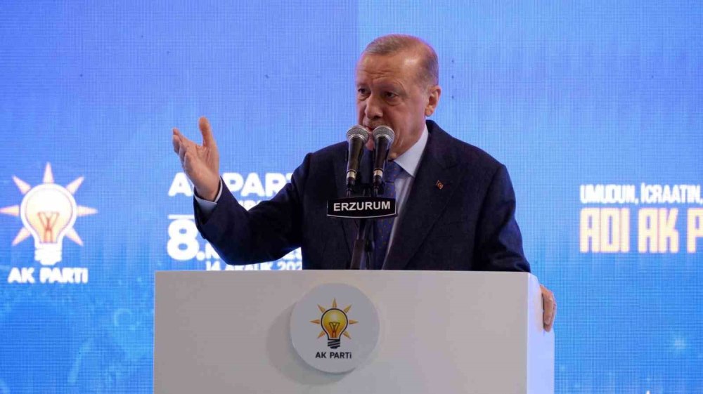 Cumhurbaşkanı Erdoğan Erzurum’da Suriye ve Türkiye’ye dair önemli mesajlar verdi