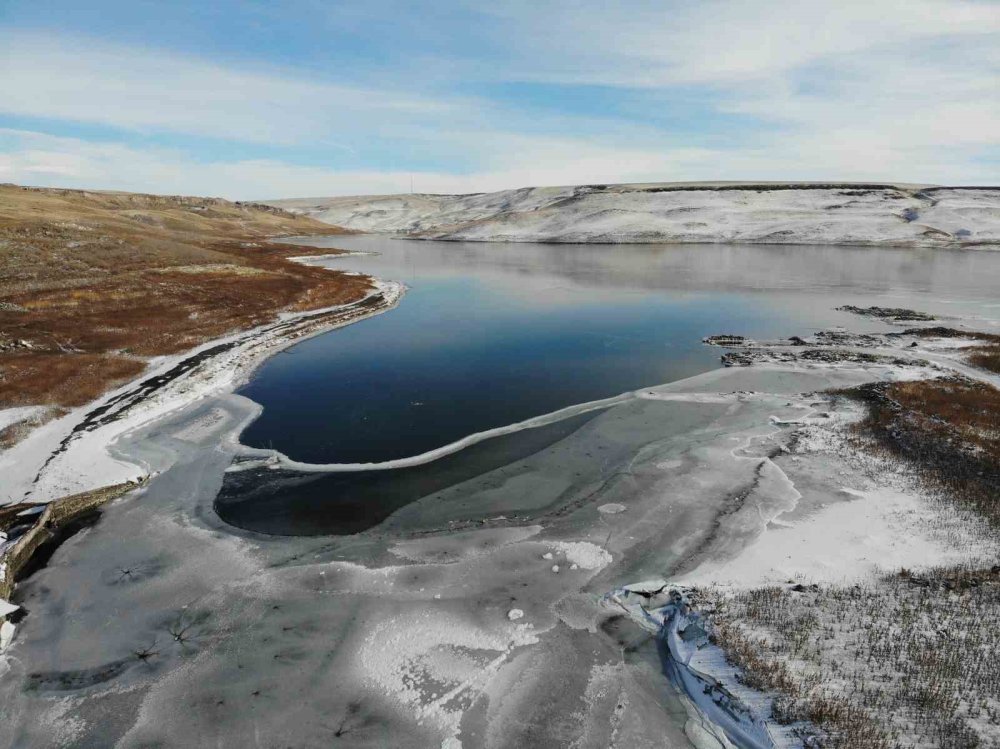 Kars'ın Antarktika'yı aratmayan görüntüleri